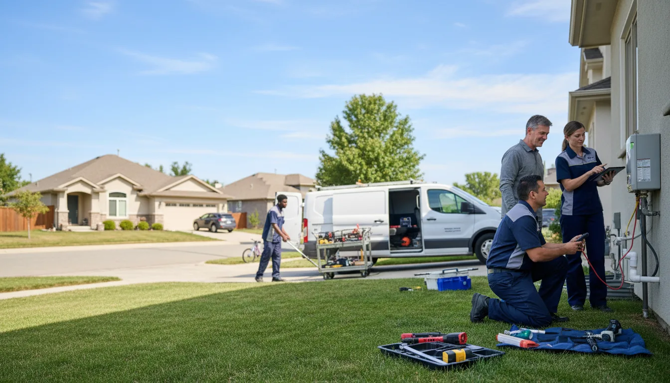 Tankless water heater service in Deerbrook, WI